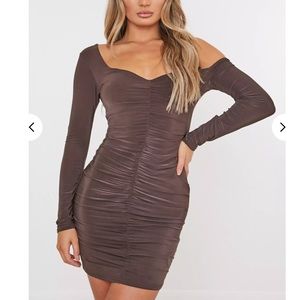 Ruched Mini Dress